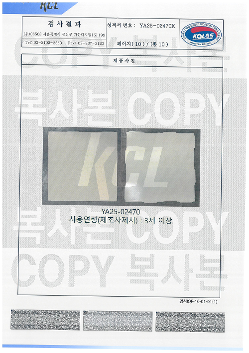KCL 안전확인검사서 6
